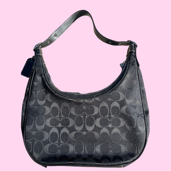 Coach Handbags - SOLD Coach Monogram Half Moon Shoulder Bag